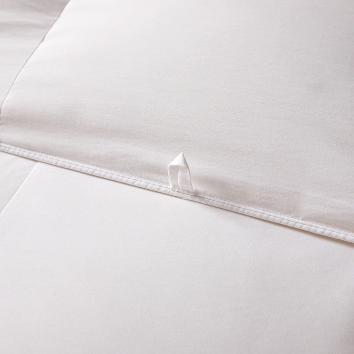 91家纺网 家纺一手货源 找家纺 圣梦莱羽绒家纺 2025新款羽绒被A类可水洗90鸭绒被可裸睡春秋被四季被地暖被被子被芯 单人羽绒四季被（白）