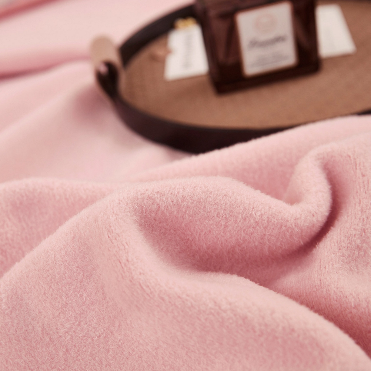 91家纺网 家纺一手货源 找家纺 悦织湾家纺 2025新款轻奢纯色仿羊绒毯单层双层保暖加厚秋冬毛毯盖毯毯子跨境专供 仿羊绒单层-樱桃粉