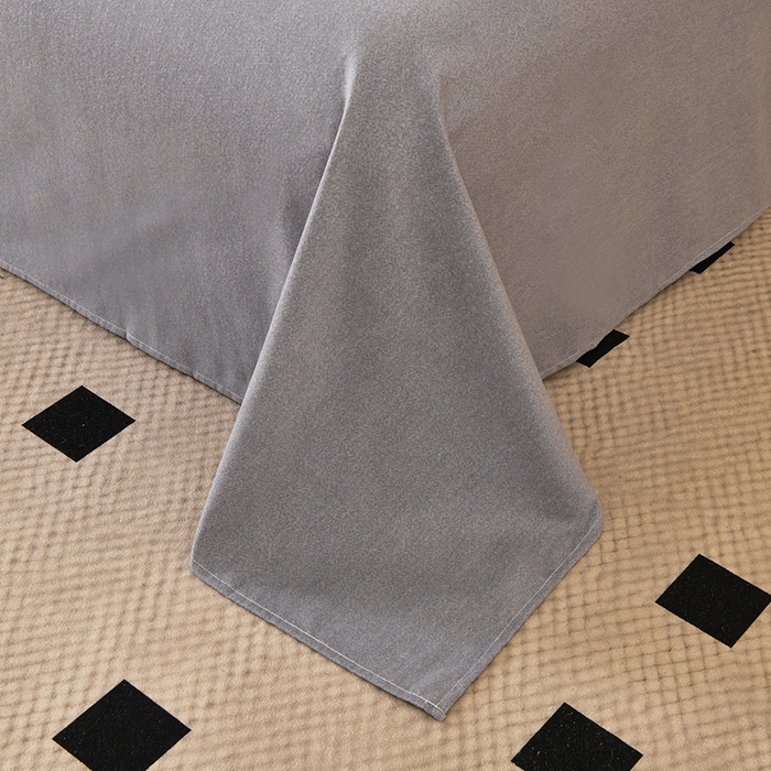 91家纺网 家纺一手货源 找家纺 宇彬家纺 2025直播热新款秋冬全棉精梳生态原棉印花加厚磨毛轻奢铂金单被套 云梦（粉）