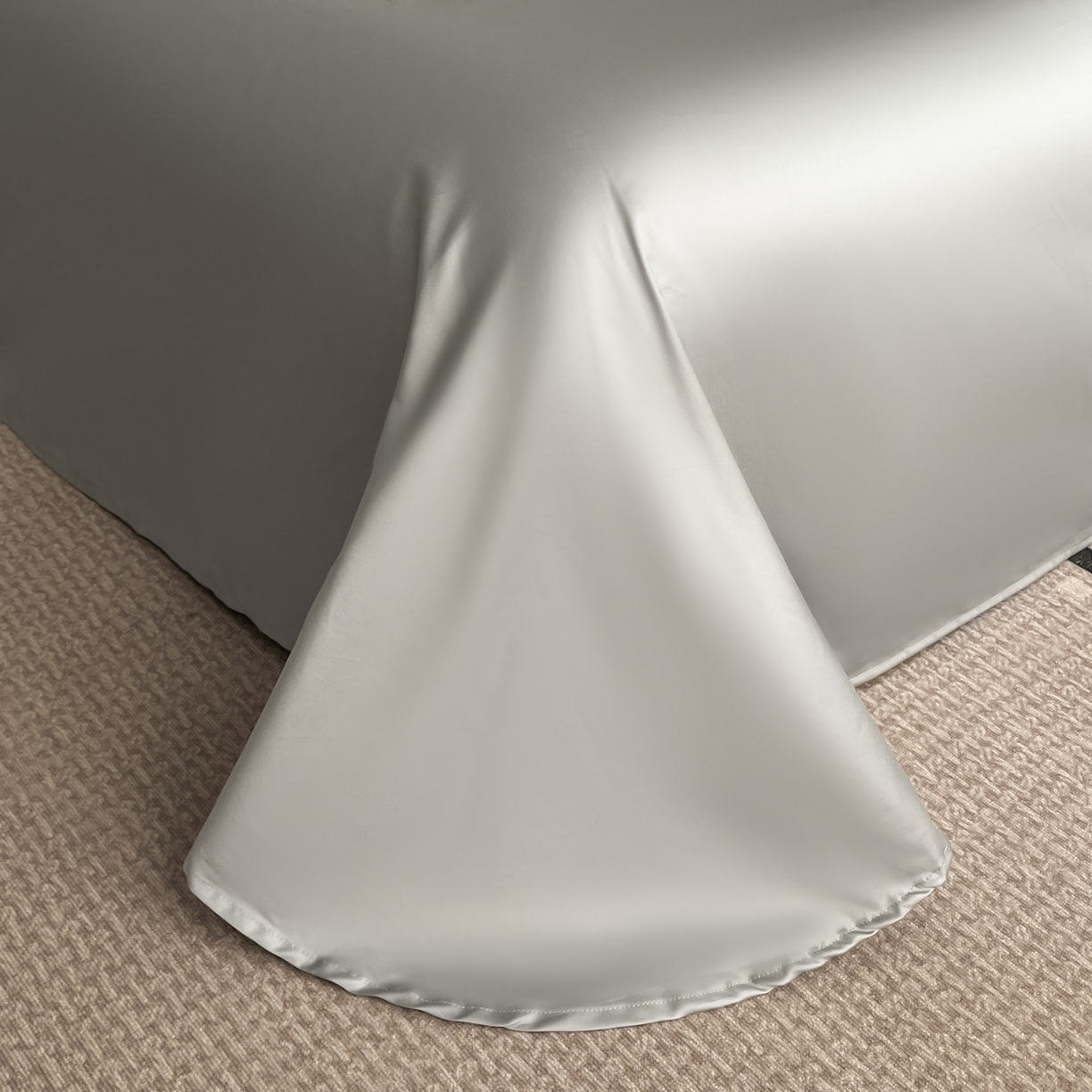 91家纺网 家纺一手货源 找家纺 （总）博纳家纺 2025新款加厚纯棉色织提花撞色宽边四件套