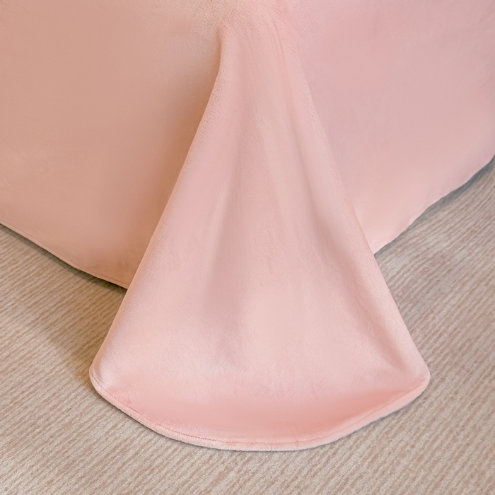 91家纺网 家纺一手货源 找家纺 锦铭源家纺 2025新款75D全消光超柔樱花绒绣花四件套牛奶绒四件套【有买家秀】 花颜-粉