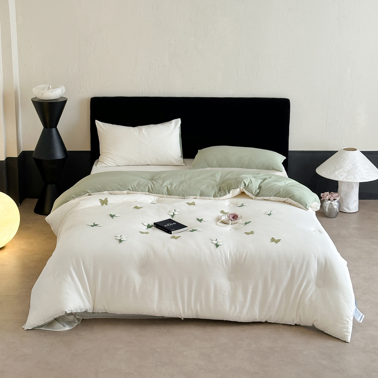 91家纺网 家纺一手货源 找家纺 一加一 2025新款提花毛巾绣抗菌大豆被子被芯 约定