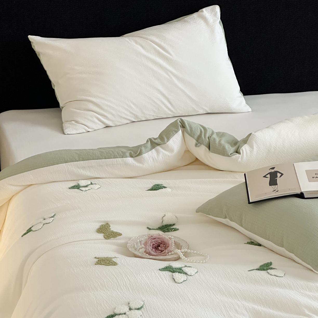 91家纺网 家纺一手货源 找家纺 一加一 2025新款提花毛巾绣抗菌大豆被子被芯 约定