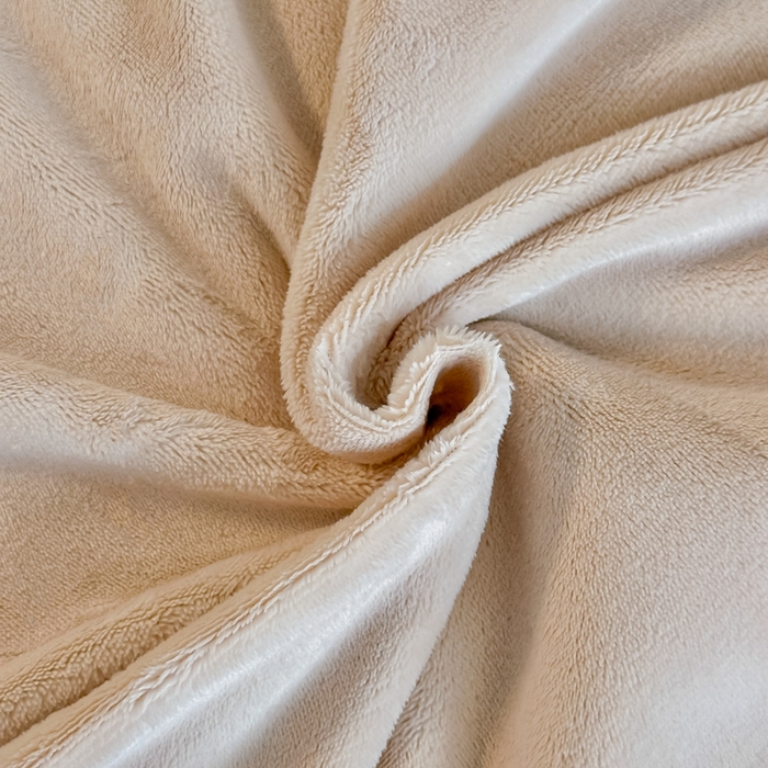 91家纺网 家纺一手货源 找家纺 锦铭源家纺 2025新款75D全消光超柔樱花绒绣花四件套牛奶绒四件套【有买家秀】 花颜-咖