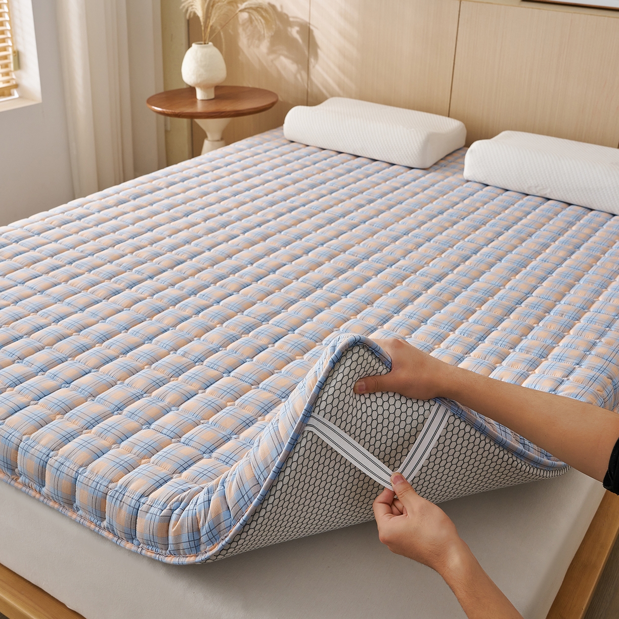 91家纺网 家纺一手货源 找家纺 （总）缦吉 2025新款A类格调新疆棉花床垫