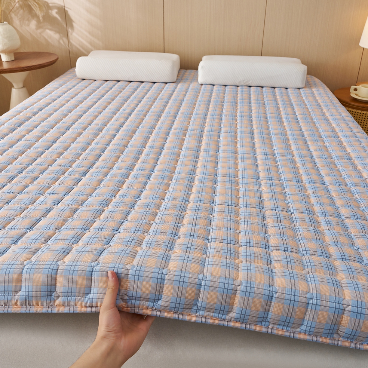 91家纺网 家纺一手货源 找家纺 （总）缦吉 2025新款A类格调新疆棉花床垫