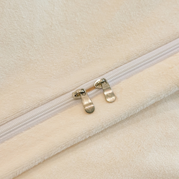 91家纺网 家纺一手货源 找家纺 锦铭源家纺 2025新款75D全消光超柔樱花绒绣花四件套牛奶绒四件套【有买家秀】 花颜-奶白