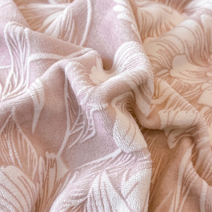 91家纺网 家纺一手货源 找家纺 （总）锦铭源家纺 2025新款烂花75D全消光超柔樱花绒牛奶绒四件套拼角四件套【有买家秀】