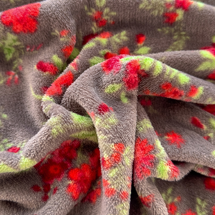 91家纺网 家纺一手货源 找家纺 赫梵茜 2025新款亲肤舒适爆款•牛奶绒花边床盖款四件套 花妖