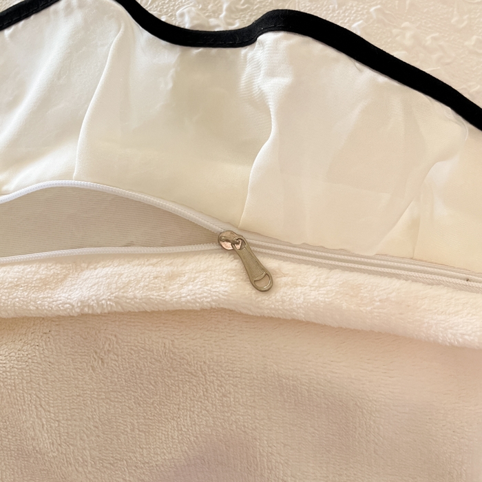 91家纺网 家纺一手货源 找家纺 （总）艺玲家纺 2025新款牛奶绒韩版蕾丝四件套-花香梦境绒