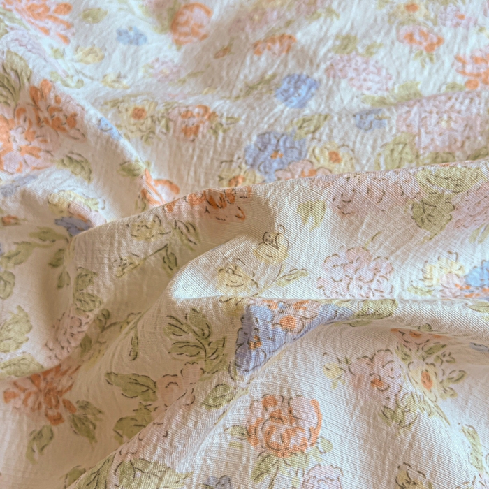 91家纺网 家纺一手货源 找家纺 爱彼家纺 2025新款亲肤舒适原麻亚麻水洗棉四件套-纽扣款 清茉