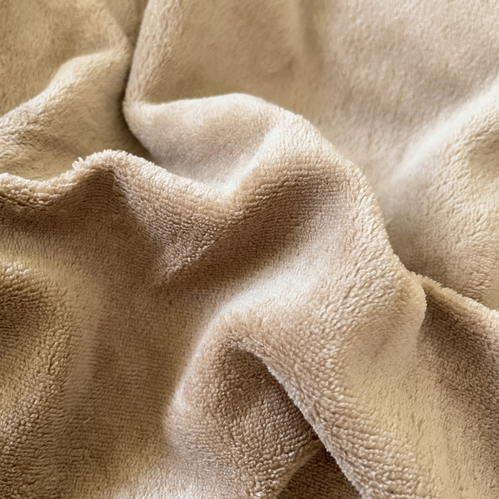 91家纺网 家纺一手货源 找家纺 艺玲家纺 2025新款牛奶绒韩版蕾丝四件套-花香梦境绒 花香梦境绒-咖色