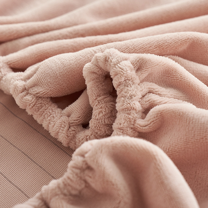 91家纺网 家纺一手货源 找家纺 千朵森 2025新款全消光牛奶绒床笠单床笠单品床笠单件床笠-芙妮 芙妮-香草粉