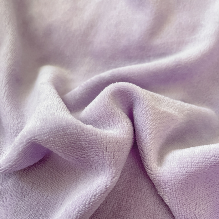 91家纺网 家纺一手货源 找家纺 艺玲家纺 2025新款牛奶绒韩版蕾丝四件套-花香梦境绒 花香梦境绒-浅紫