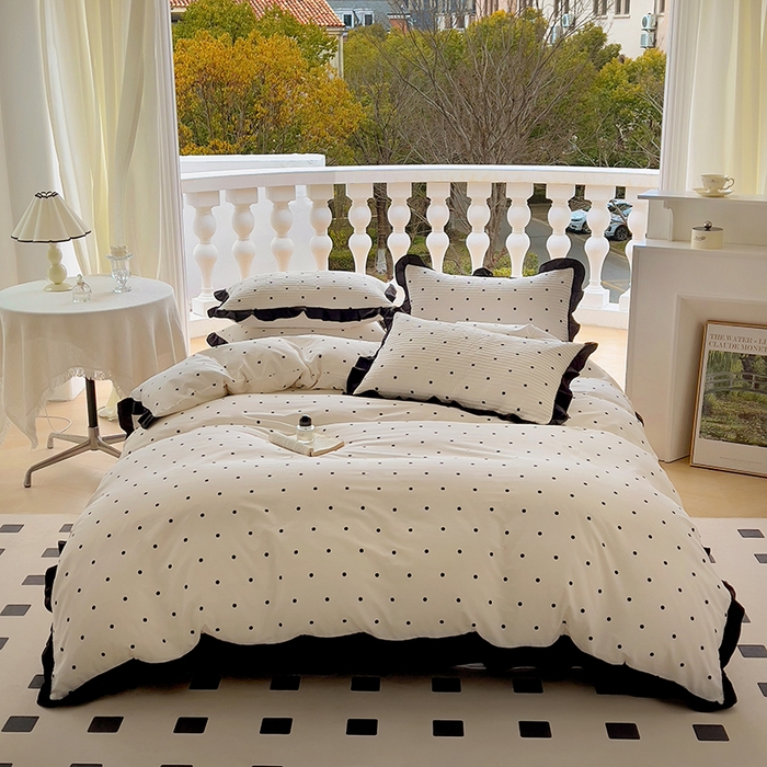 91家纺网 家纺一手货源 找家纺 （总）美梦家纺 2025新款亲肤舒适全棉13372床盖款四件套