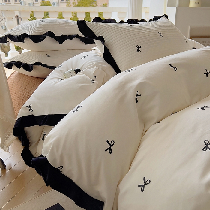 91家纺网 家纺一手货源 找家纺 （总）美梦家纺 2025新款亲肤舒适全棉13372床盖款四件套