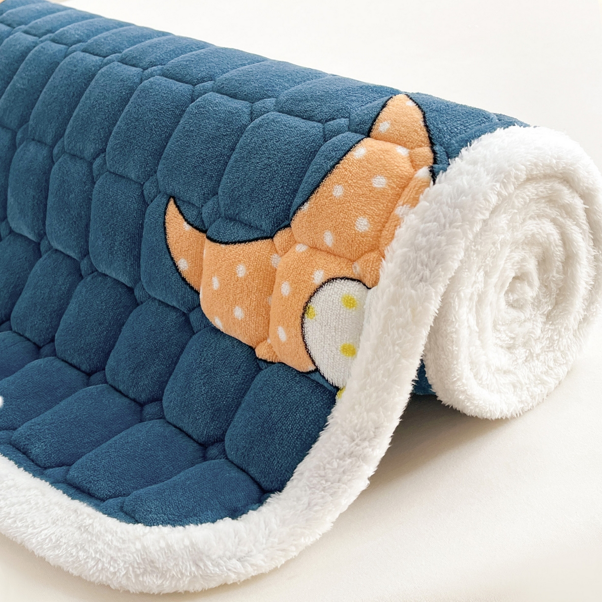 91家纺网 家纺一手货源 找家纺 眠势力 2025新款牛奶绒床垫加绒床褥子秋冬保暖珊瑚绒夹棉床护垫 晚安