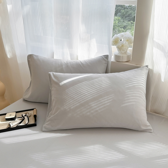 91家纺网 家纺一手货源 找家纺 丽美人家纺 2025新款全棉纯棉磨毛单床单 床单单件 水晶灰