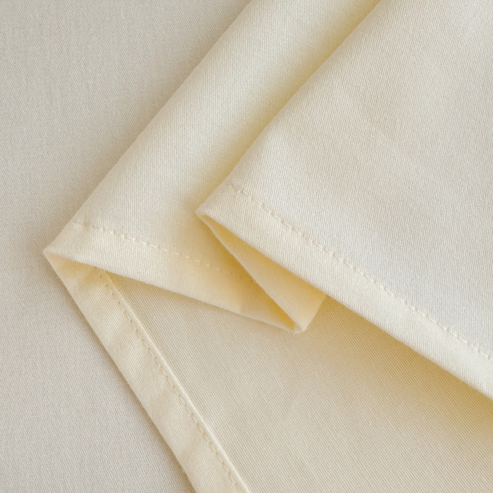 91家纺网 家纺一手货源 找家纺 丽美人家纺 2025新款全棉纯棉磨毛单床单 床单单件 奶昔白