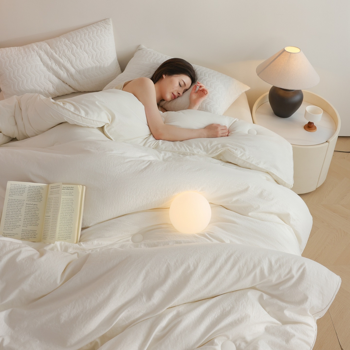 91家纺网 家纺一手货源 找家纺 （总）益多眠 2025新款立体滚边大豆被 被子被芯