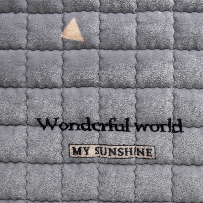 91家纺网 家纺一手货源 找家纺 （总）爱思凯家纺 2025新款初心-牛奶绒学生床笠小号三件套