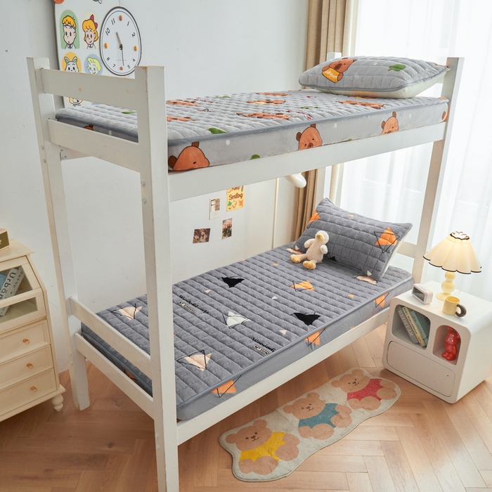 91家纺网 家纺一手货源 找家纺 （总）爱思凯家纺 2025新款初心-牛奶绒学生床笠小号三件套