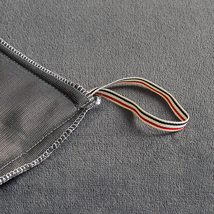 91家纺网 家纺一手货源 找家纺 千朵森 2025新款高克重全消光纯色牛奶绒套件四件套 风格二 墨灰