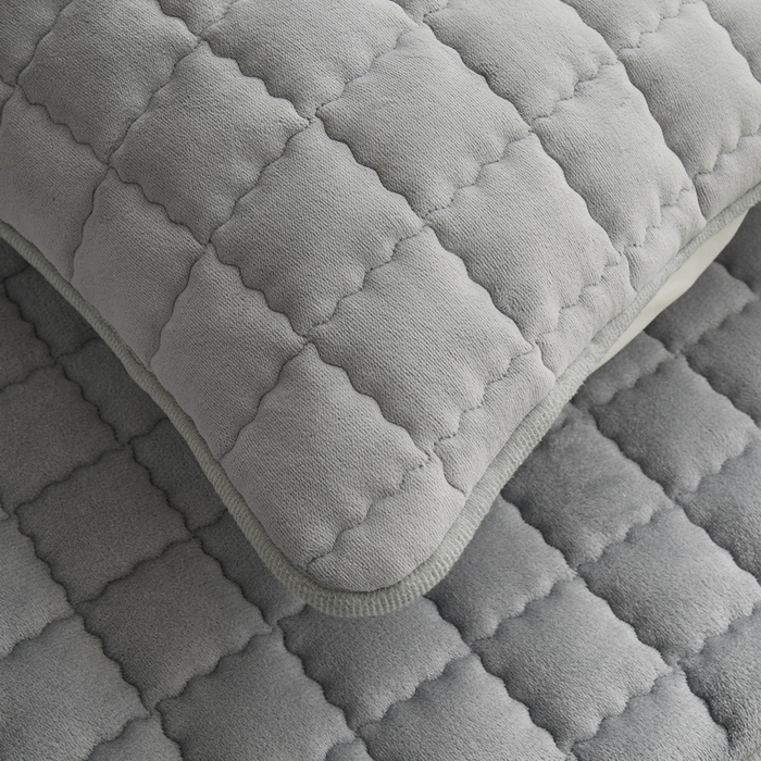 91家纺网 家纺一手货源 找家纺 爱思凯家纺 2025新款初心-牛奶绒学生床笠小号三件套 【初心】床笠-时尚灰