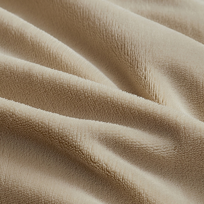 91家纺网 家纺一手货源 找家纺 千朵森 2025新款高克重全消光纯色牛奶绒套件四件套 风格二 郁金香