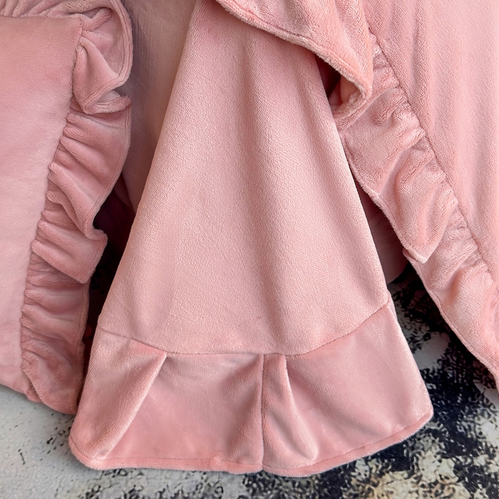 91家纺网 家纺一手货源 找家纺 （总）席之家 2025新款蝴蝶结绣花牛奶绒四件套