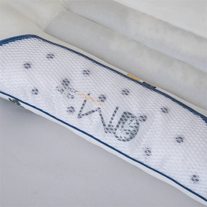 91家纺网 家纺一手货源 找家纺 卓昌枕芯 2025新款艾草抗菌决明子磁石定型枕护颈枕枕头枕芯 米黄