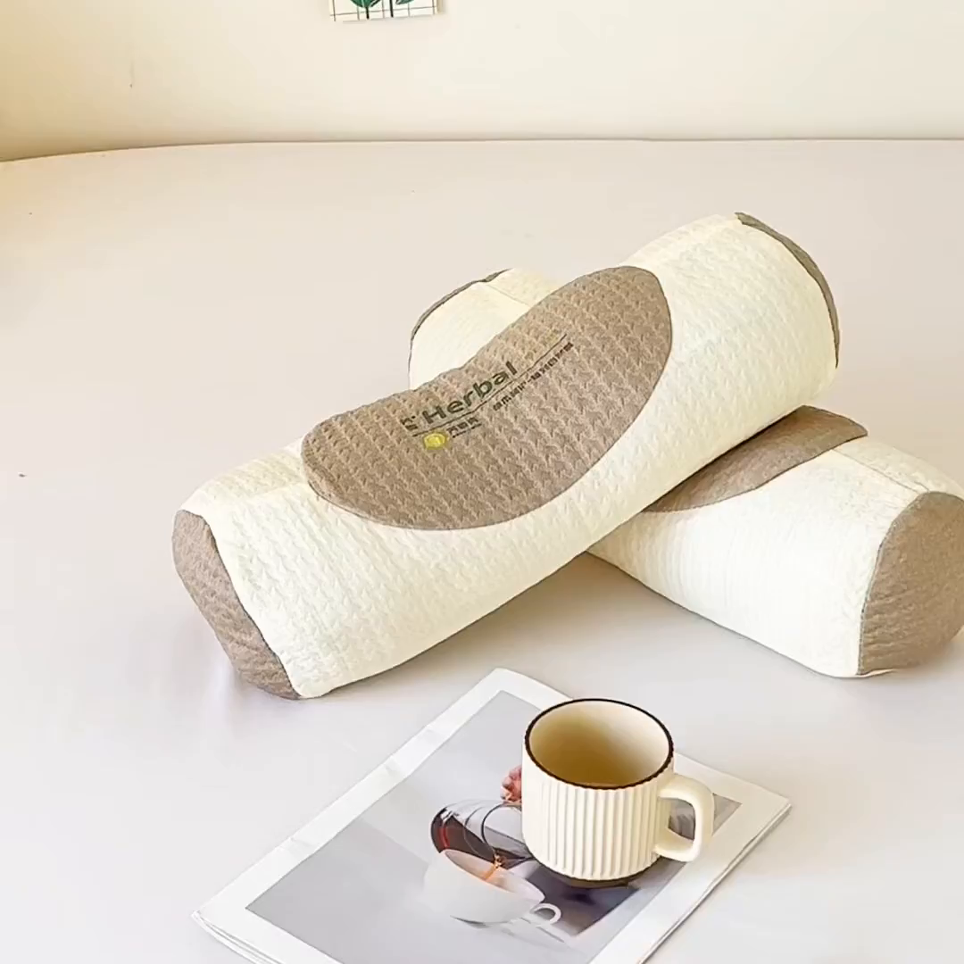 91家纺网 家纺一手货源 找家纺 （总）卓昌枕芯 2025新款天然草本荞麦壳元宝枕颈椎枕枕头枕芯