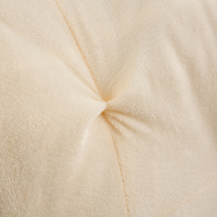 91家纺网 家纺一手货源 找家纺 碧尔家居 2025新款轻奢床头靠枕大靠背双人床上靠垫防撞榻榻米软包飘窗软垫可拆洗 米黄