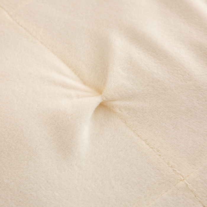 91家纺网 家纺一手货源 找家纺 碧尔家居 2025新款轻奢床头靠枕大靠背双人床上靠垫防撞榻榻米软包飘窗软垫可拆洗 乳白