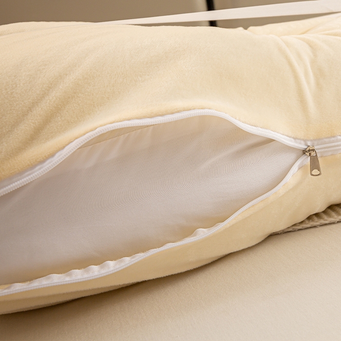 91家纺网 家纺一手货源 找家纺 （总）碧尔家居 2025新款轻奢床上靠垫卧室床头靠枕银灰榻榻米靠背长条飘窗防撞软垫可拆洗