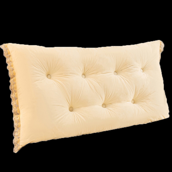 91家纺网 家纺一手货源 找家纺 （总）碧尔家居 2025新款轻奢床上靠垫卧室床头靠枕银灰榻榻米靠背长条飘窗防撞软垫可拆洗