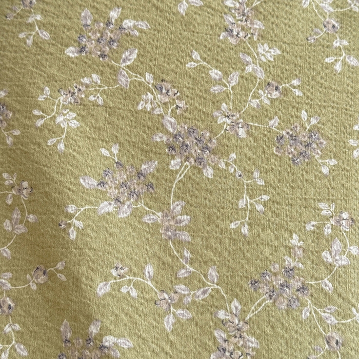 91家纺网 家纺一手货源 找家纺 韩约家纺 2025新款1韩式蝴蝶结加厚床单款棉麻四件套 花海