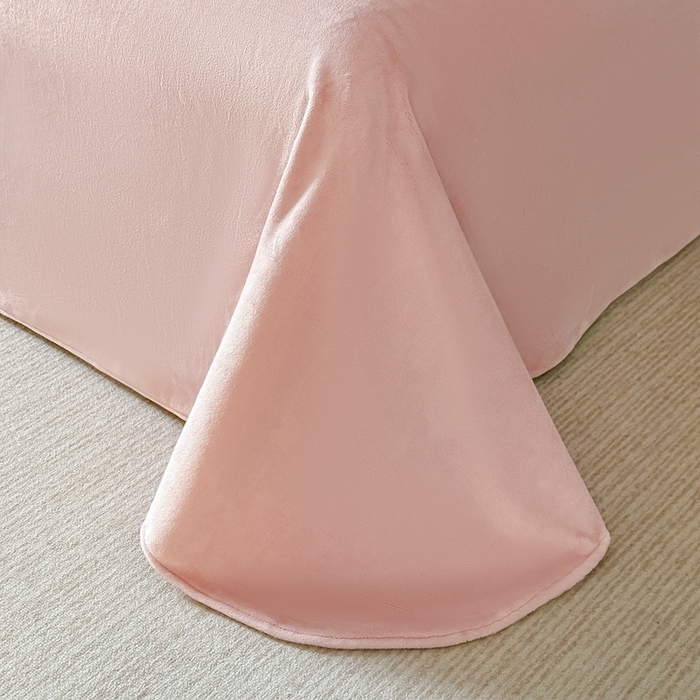 91家纺网 家纺一手货源 找家纺 （总）锦铭源家纺 2025新款雪貂绒烂花75D全消光超柔樱花绒双拼角四件套牛奶绒四件套【有买家秀】