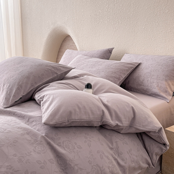 91家纺网 家纺一手货源 找家纺 （总）宜代光年 2025新款全棉色织水洗棉大提花四件套（第一批）