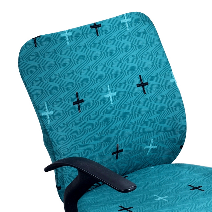 91家纺网 家纺一手货源 找家纺 （总）壹零特色家纺 弹力印花靠背套 办公室靠背套