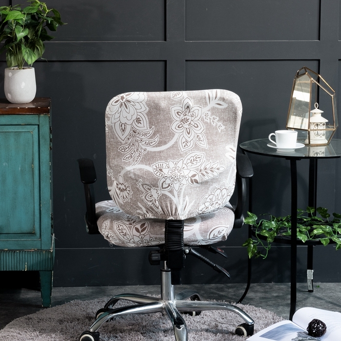 91家纺网 家纺一手货源 找家纺 （总）壹零特色家纺 弹力印花靠背套 办公室靠背套