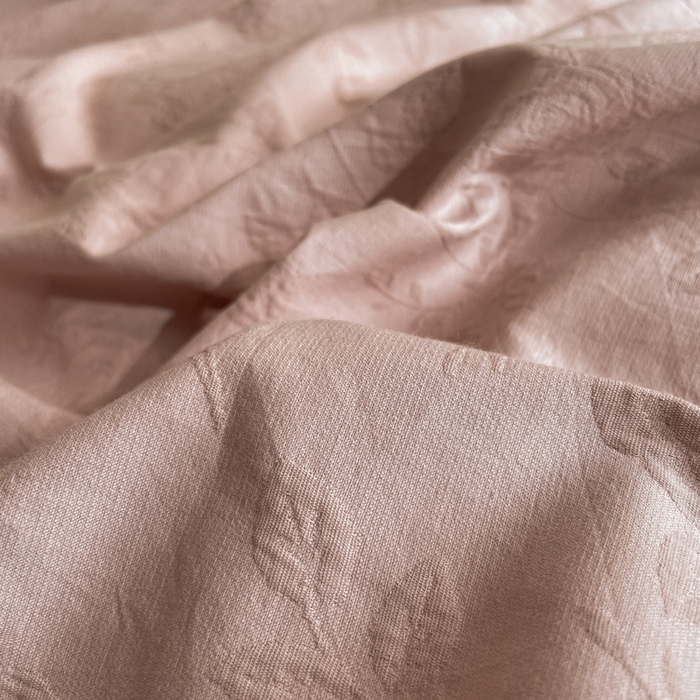 91家纺网 家纺一手货源 找家纺 宜代光年 2025新款全棉色织水洗棉大提花四件套（第一批）陌上花开-粉