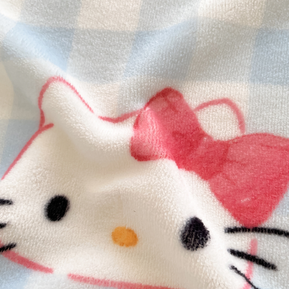 91家纺网 家纺一手货源 找家纺 金爱家 2025新款A类三丽鸥正版授权少女可爱卡通加厚牛奶绒羊羔绒毛毯多功能四季毛毯毯子 绒毛毯-MT三丽鸥宝贝KT