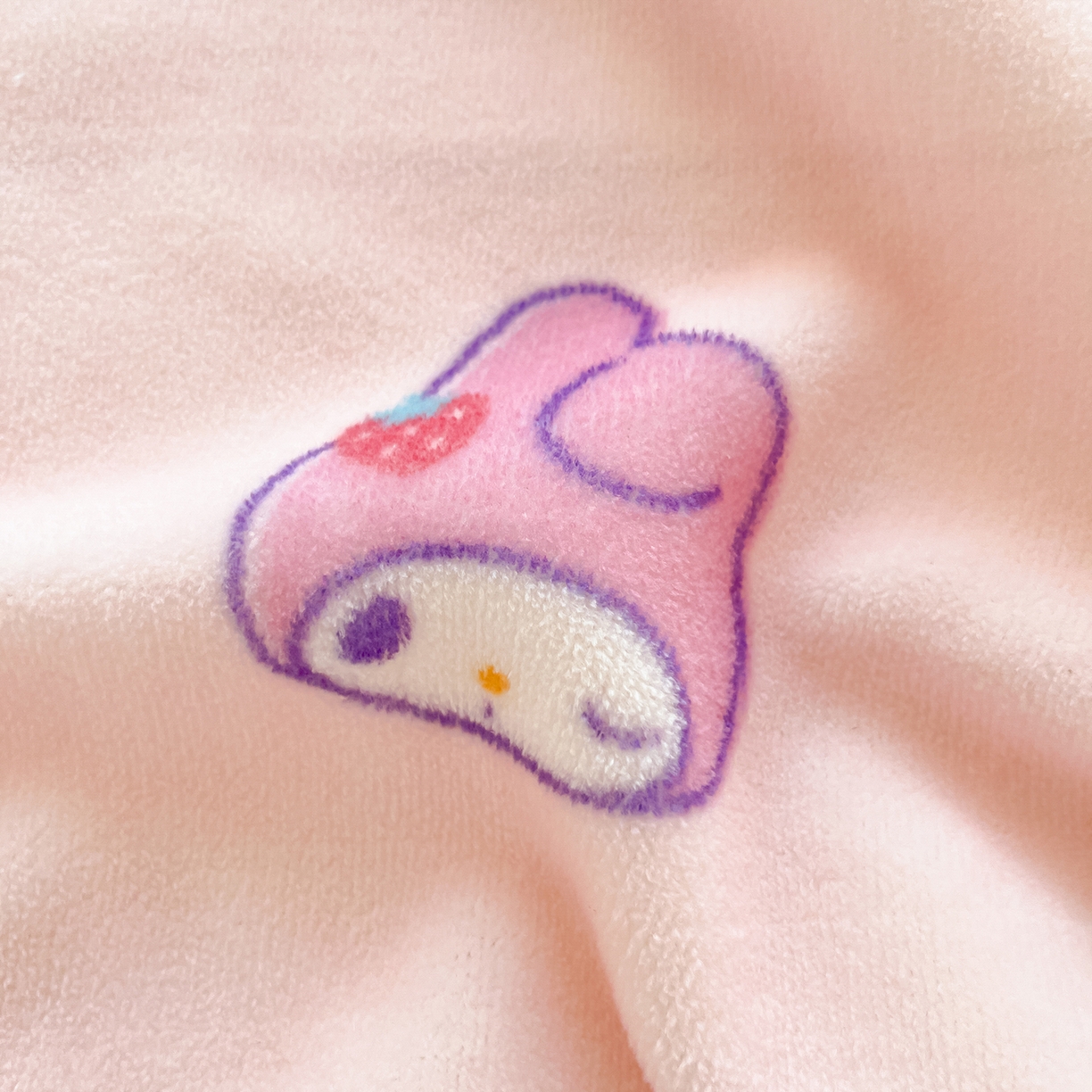 91家纺网 家纺一手货源 找家纺 金爱家 2025新款A类三丽鸥正版授权少女可爱卡通加厚牛奶绒羊羔绒毛毯多功能四季毛毯毯子 绒毛毯-MT三丽鸥草莓美乐蒂