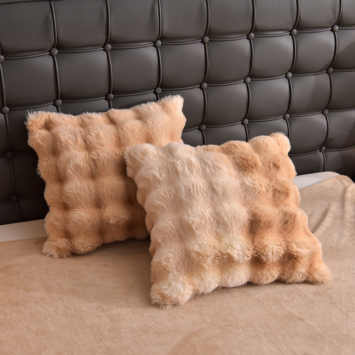 91家纺网 家纺一手货源 找家纺 同田家纺 2023直播热款牛奶绒兔毛四件套兔兔绒牛奶绒四件套 七彩咖-牛奶绒泡泡印花咖