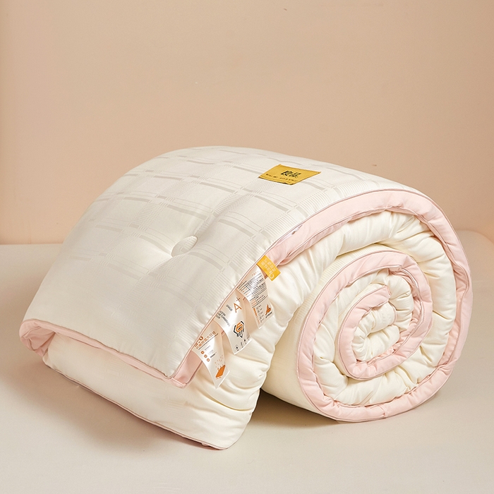 91家纺网 家纺一手货源 找家纺 （总）晚悠家纺 2025新款A类抗菌控温保暖大豆被5.0被子被芯春秋冬被夏被爆款