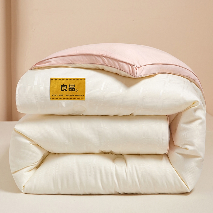 91家纺网 家纺一手货源 找家纺 （总）晚悠家纺 2025新款A类抗菌控温保暖大豆被5.0被子被芯春秋冬被夏被爆款