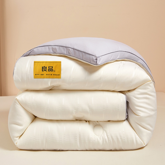 91家纺网 家纺一手货源 找家纺 （总）晚悠家纺 2025新款A类抗菌控温保暖大豆被5.0被子被芯春秋冬被夏被爆款