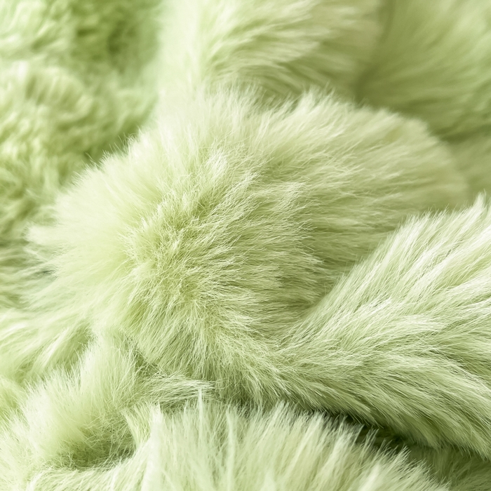 91家纺网 家纺一手货源 找家纺 同田家纺 2023直播热款牛奶绒兔毛四件套兔兔绒牛奶绒四件套轻奢绿-牛奶绒泡泡纯绿