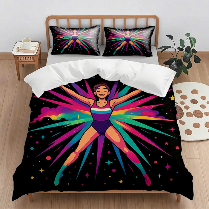 91家纺网 家纺一手货源 找家纺 （总1）轩贝雅 2025新款跨境Pod工厂数码印花被套套装（被套+枕套）第六批